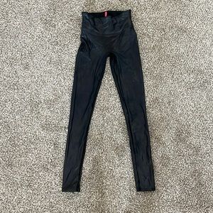 SPANX Faux Leather Leggings